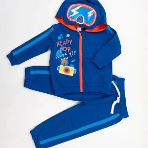 Tuta 2 pezzi con cappuccio