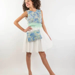 Abito con corpino fiorato e fusciacca  KOCCA