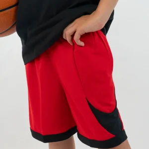 Pantaloncino bicolor in tessuto tecnico NIKE