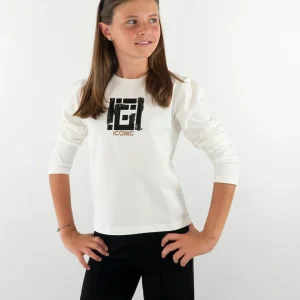 T-shirt ricamata con stampa Iconic MAYORAL