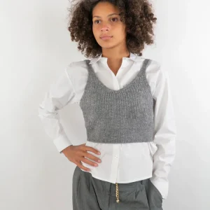 Gilet in maglia a costine I DO