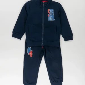 Tuta 2 pz. felpata con giocatore di basket I DO