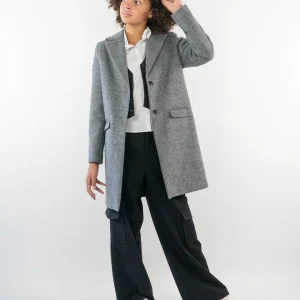 Cappotto in panno a due bottoni KOCCA