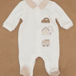 Tutina in ciniglia con auto e casetta MAYORAL