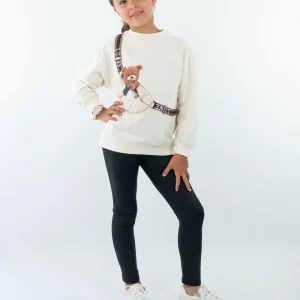 Completo felpato con leggings lucidi MAYORAL