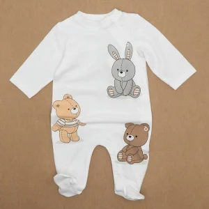 Tutina con orsetto e coniglietto MAYORAL