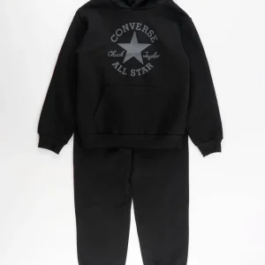 Tuta 2 pz. felpata con cappuccio  CONVERSE