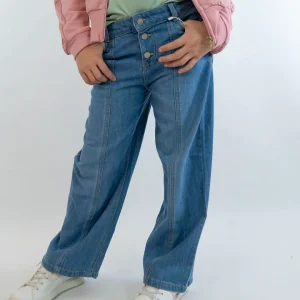 Jeans lungo fluido con bottoni MAYORAL