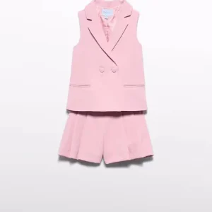 Completo con gilet lungo e pantagonna ABEL & LULA