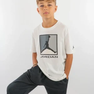 T-shirt a manica corta con logo quadrato JORDAN