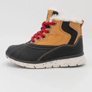 Scarponcino foderato in orsetto con zip PRIMIGI