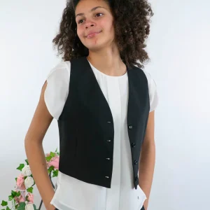 Gilet corto in tessuto KOCCA