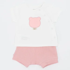 Completo 2 pz. con short a costine MAYORAL