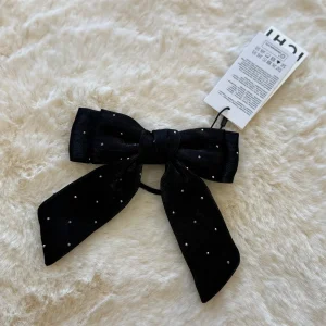 Laccetto per capelli con fiocco nero