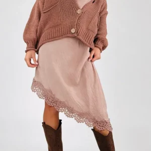 Sottoveste pizzo maltinta H.