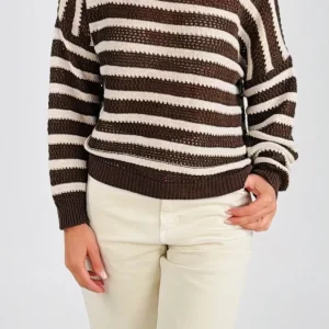 Pull tricot traforo