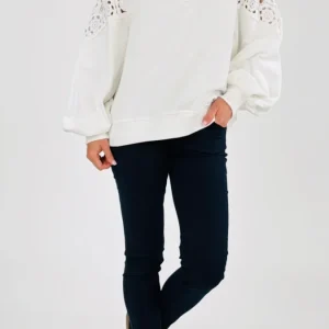 Felpa crochet rosoni T.