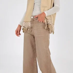 Gilet ecodainetto crochet