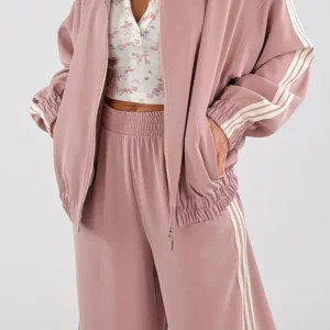 Bomber fiammato bande T.