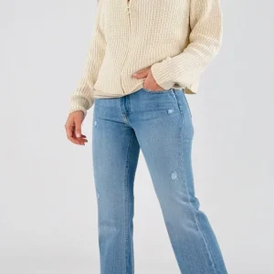 Cardigan cotone zip H.