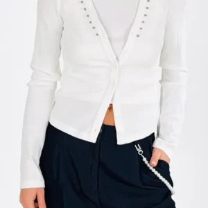 Cardiganino borchiette you