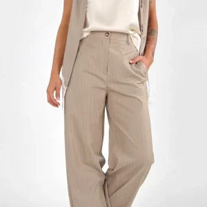 Gilet gessato tela leggera pizzo H.