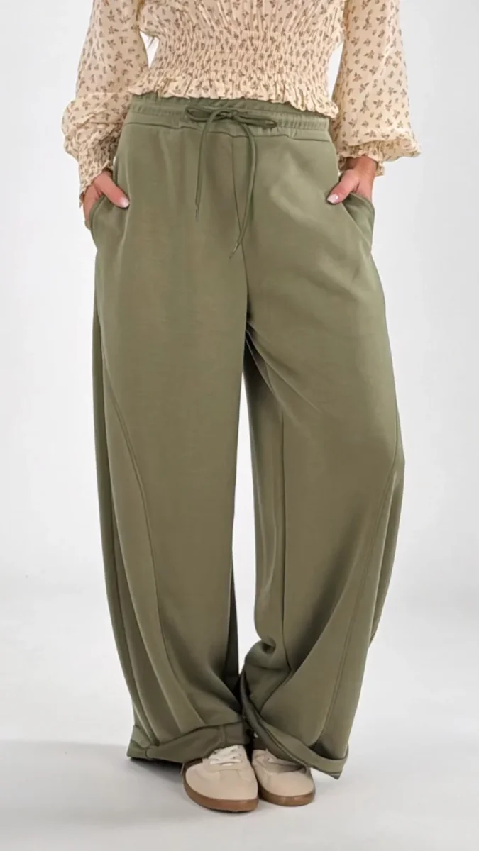 Pantalone barrel soft touch K - immagine 4