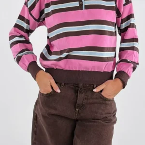 Polo righe color Vic.