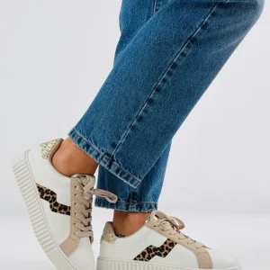 Sneaker tallone glitter