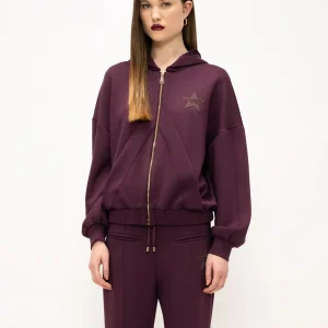 Felpa MARC ELLIS | Rosso scuro