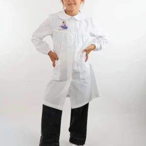 Grembiule scuola con bottoni