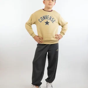 Tuta 2 pezzi felpata con scritta e stella CONVERSE