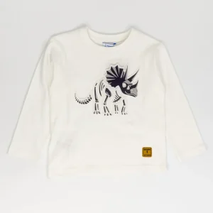 T-shirt  con triceratopo in rilievo MAYORAL