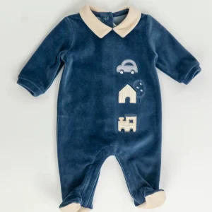 Tutina in ciniglia con auto e casetta MAYORAL