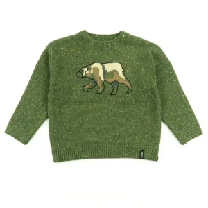 Maglione misto lana con orso camouflage MAYORAL