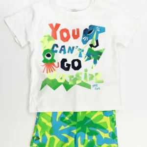 Completo 2 pz. con pantaloncino multicolorTUC TUC