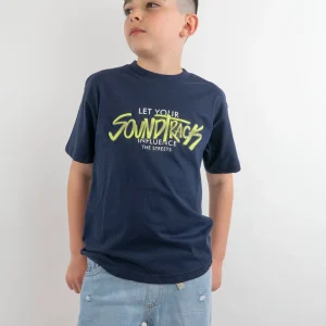 T-shirt manica corta con stampa fluo MAYORAL