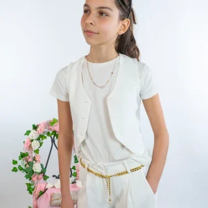 Gilet in tessuto foderato I DO