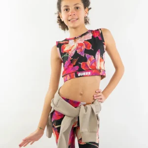 Top in tessuto tecnico