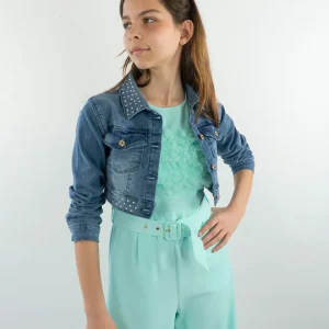 Giubbino in Jeans con strass I DO