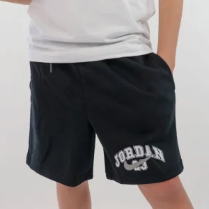 Bermuda in cotone con scritta JORDAN