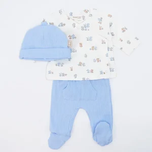 Completo 2 pz.a costine + cappellino MAYORAL