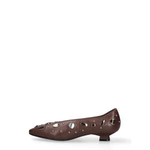 Scarpa con tacco MARC ELLIS | Marrone scuro